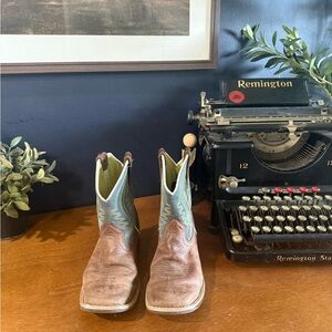 Ariat Kids Brown and Blue Boots